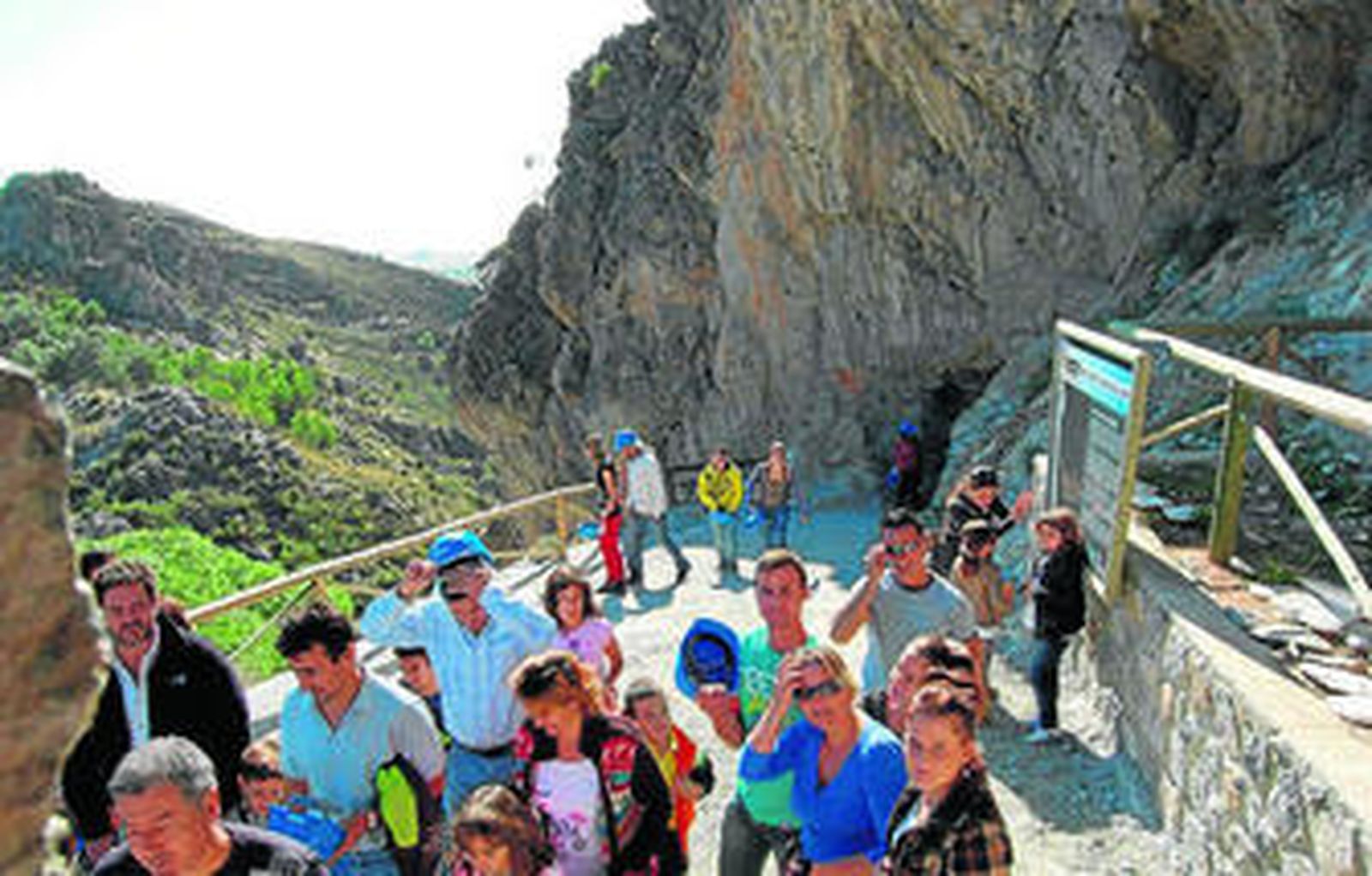 El museo fue cerrado para mejorar la seguridad y afirmar la boca de la mina.