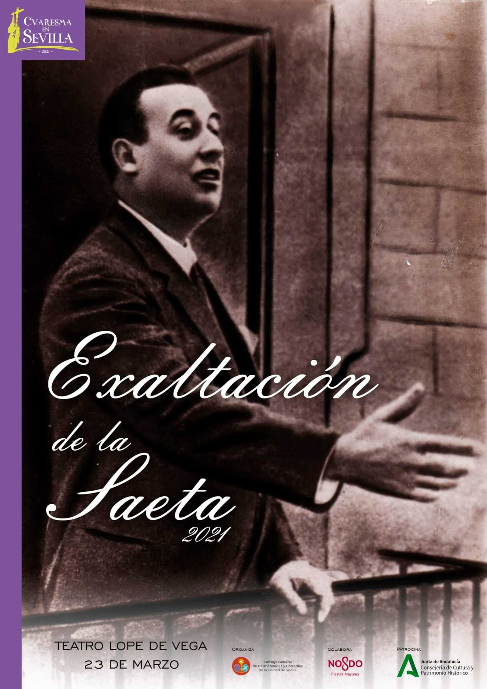 El cartel de la exaltación.