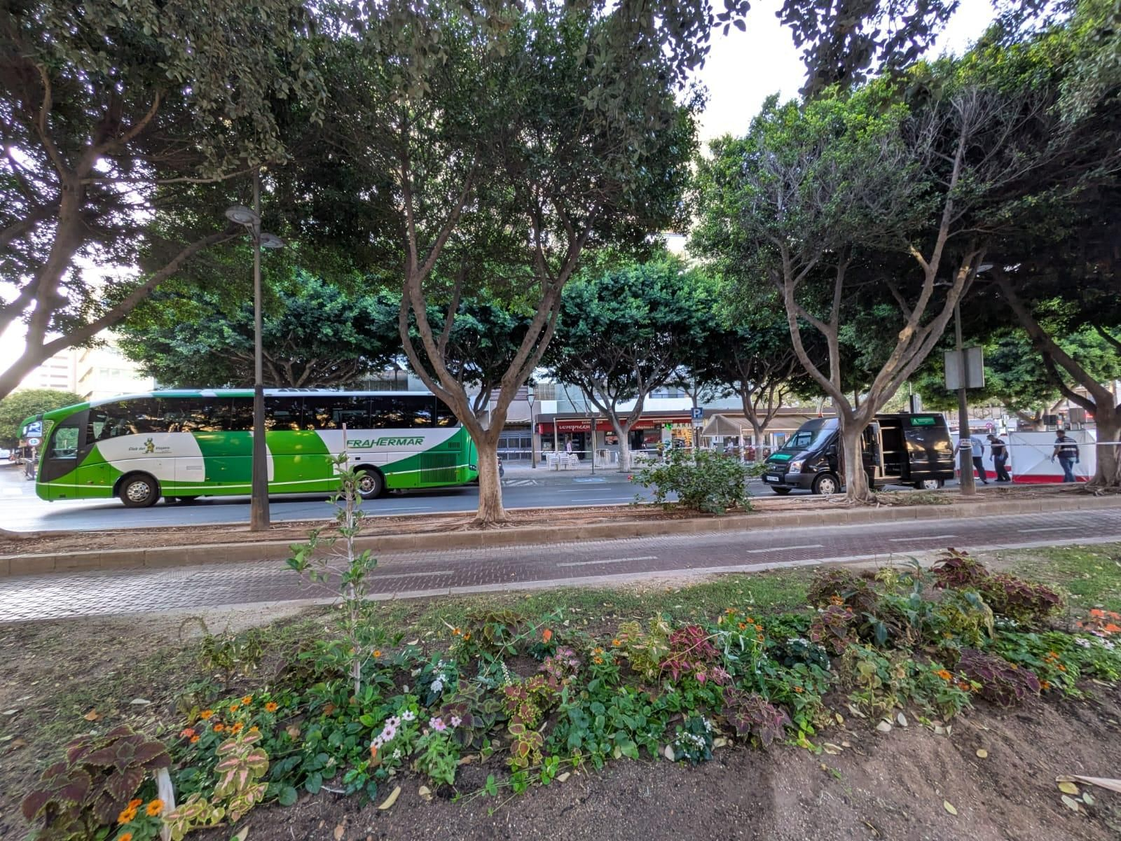 Las imágenes del atropello mortal de la Rambla de Almería