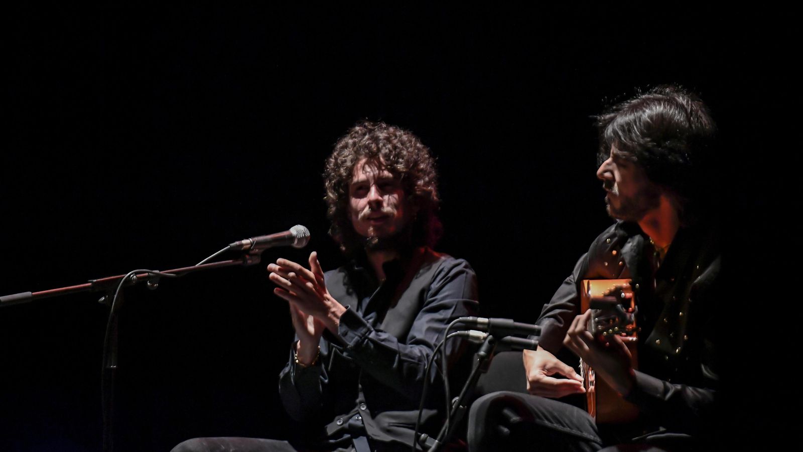 Kiki Morente en uno de sus últimos conciertos en Granada. Kiki Morente en uno de sus últimos conciertos en Granada.