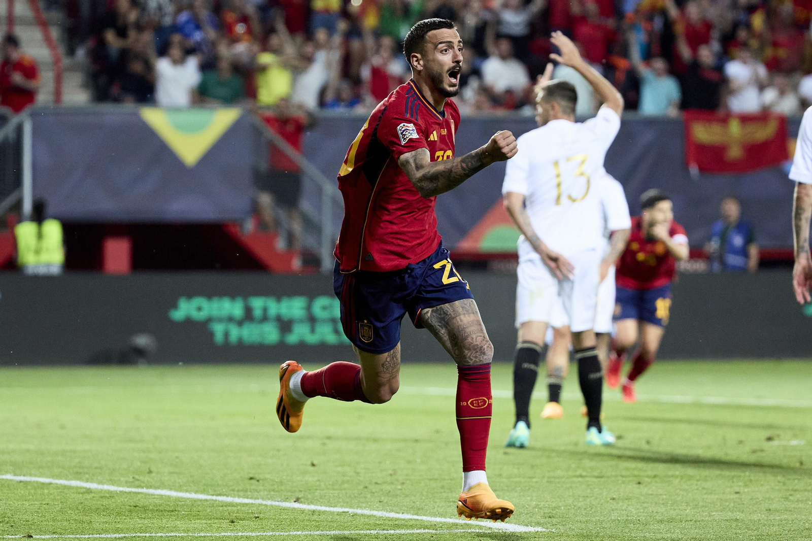 Las fotos del España - Italia