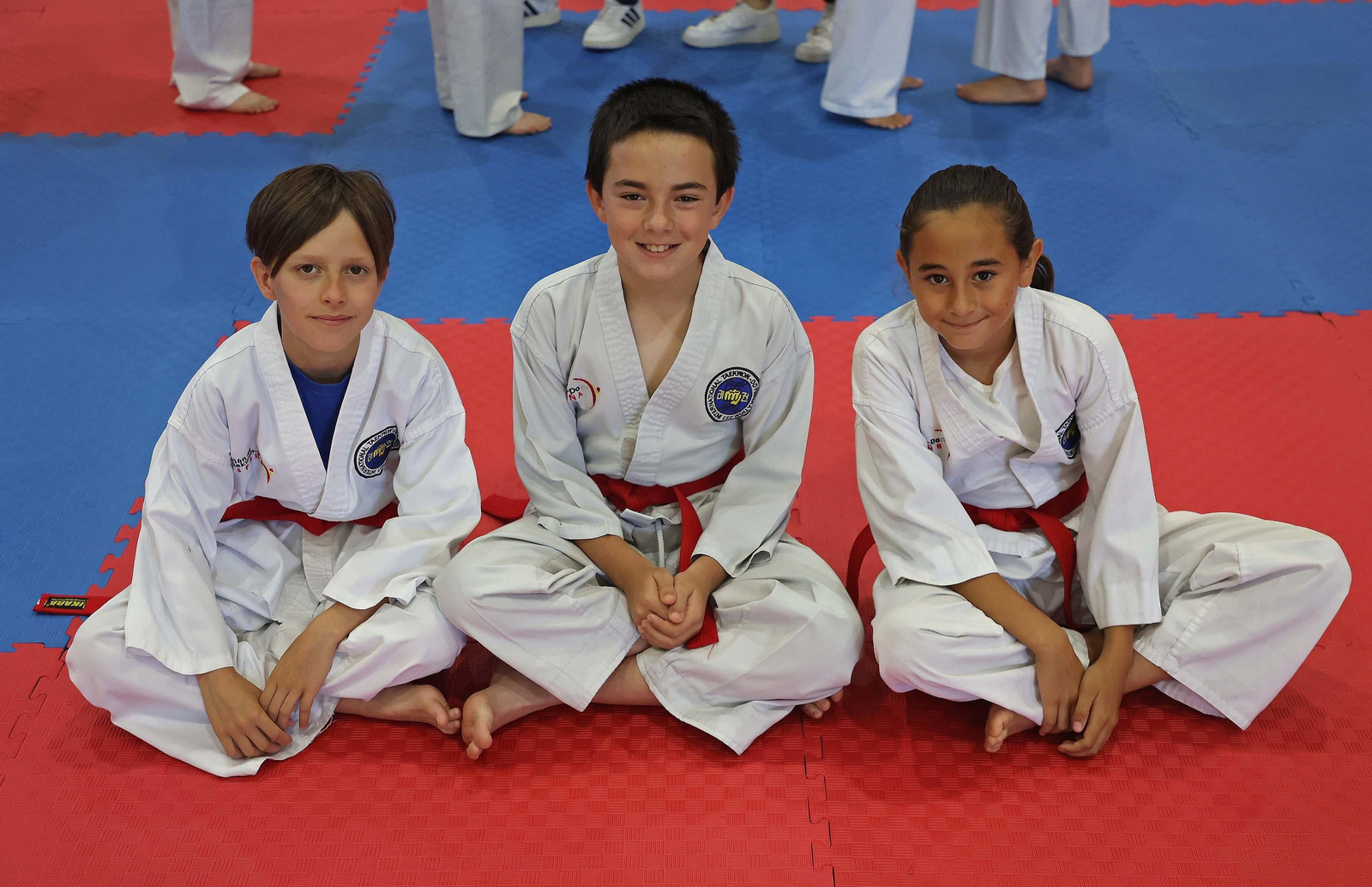 Imágenes de los exámenes de grado Taekwon - Do ITF en San Roque