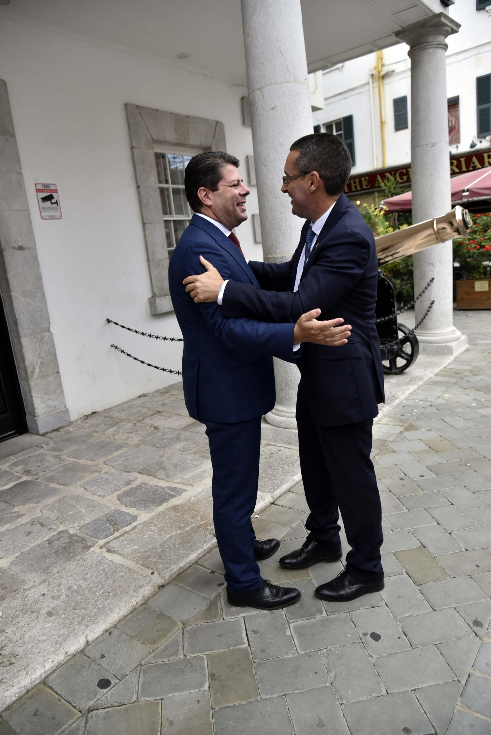 Picardo y Franco, en una imagen de archivo.