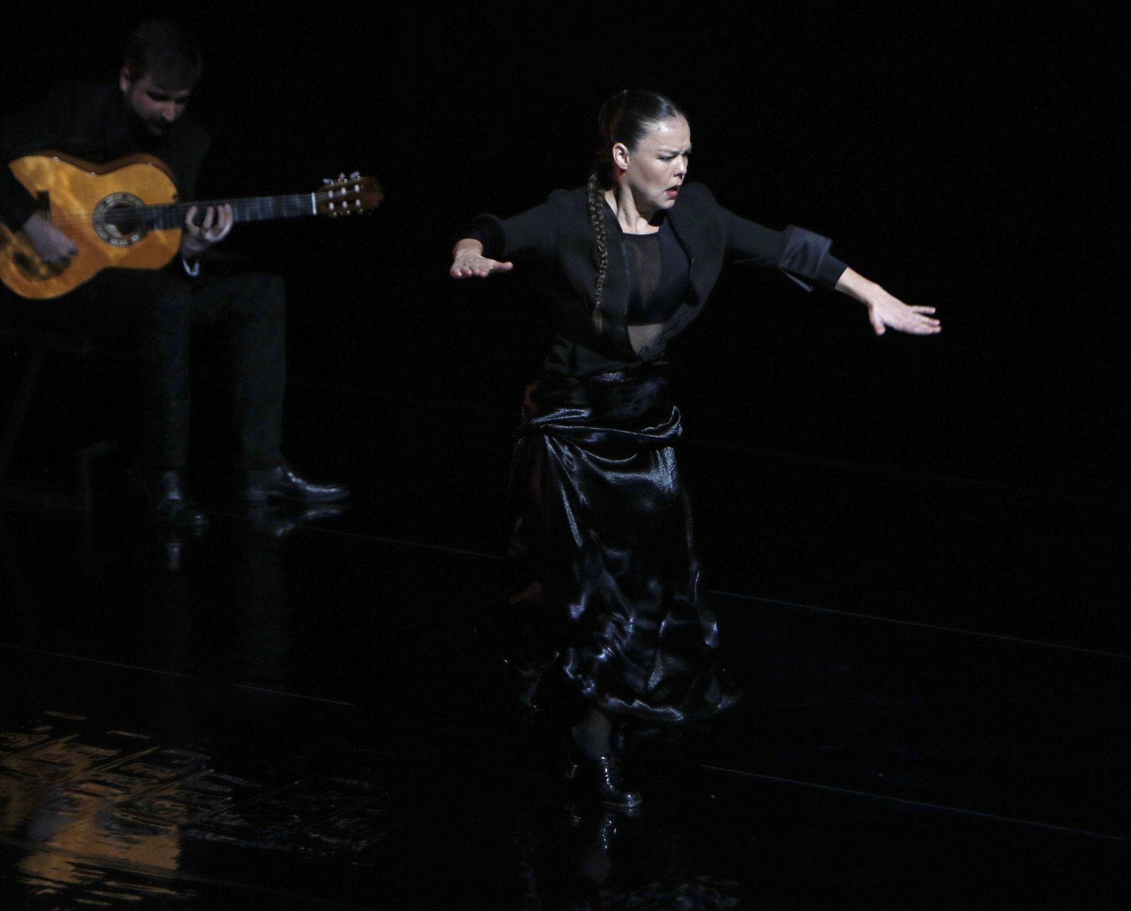 Rocío Molina, en una actuación en la Bienal de Sevilla en 2020.
