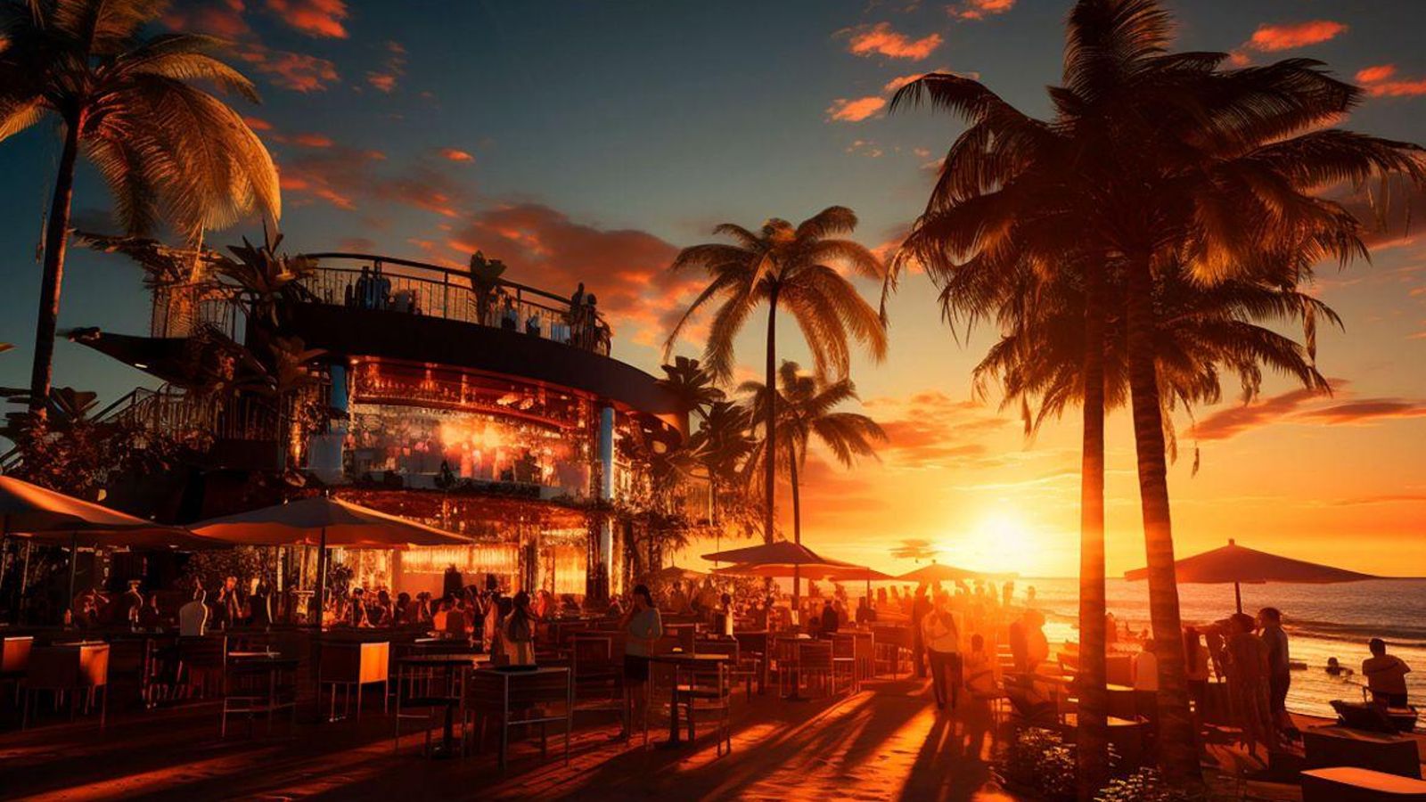 Recreación de futuro 'beach club'. 
