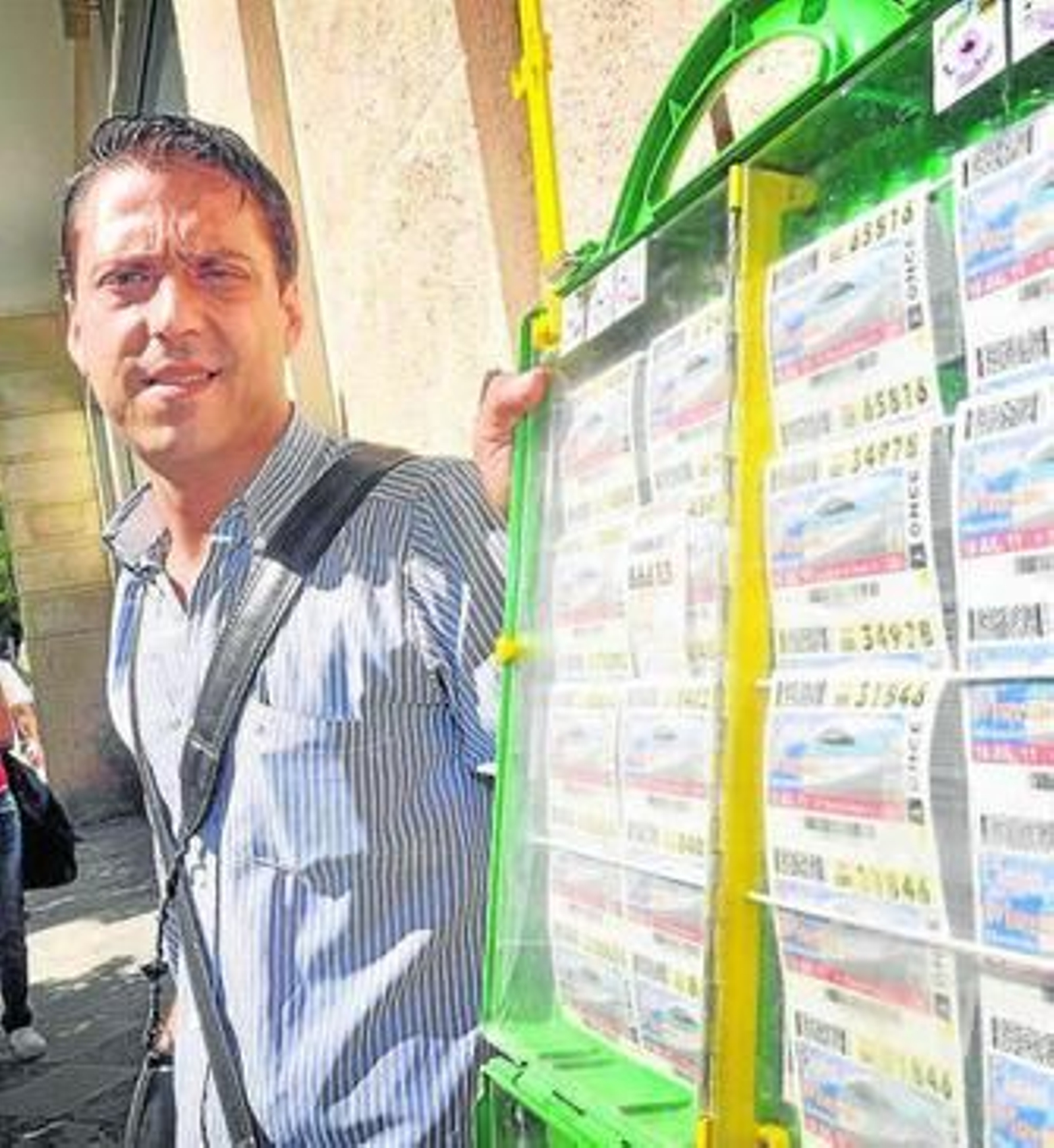 "Voy moviéndome, buscando la sombra para evitar así el fuerte calor"