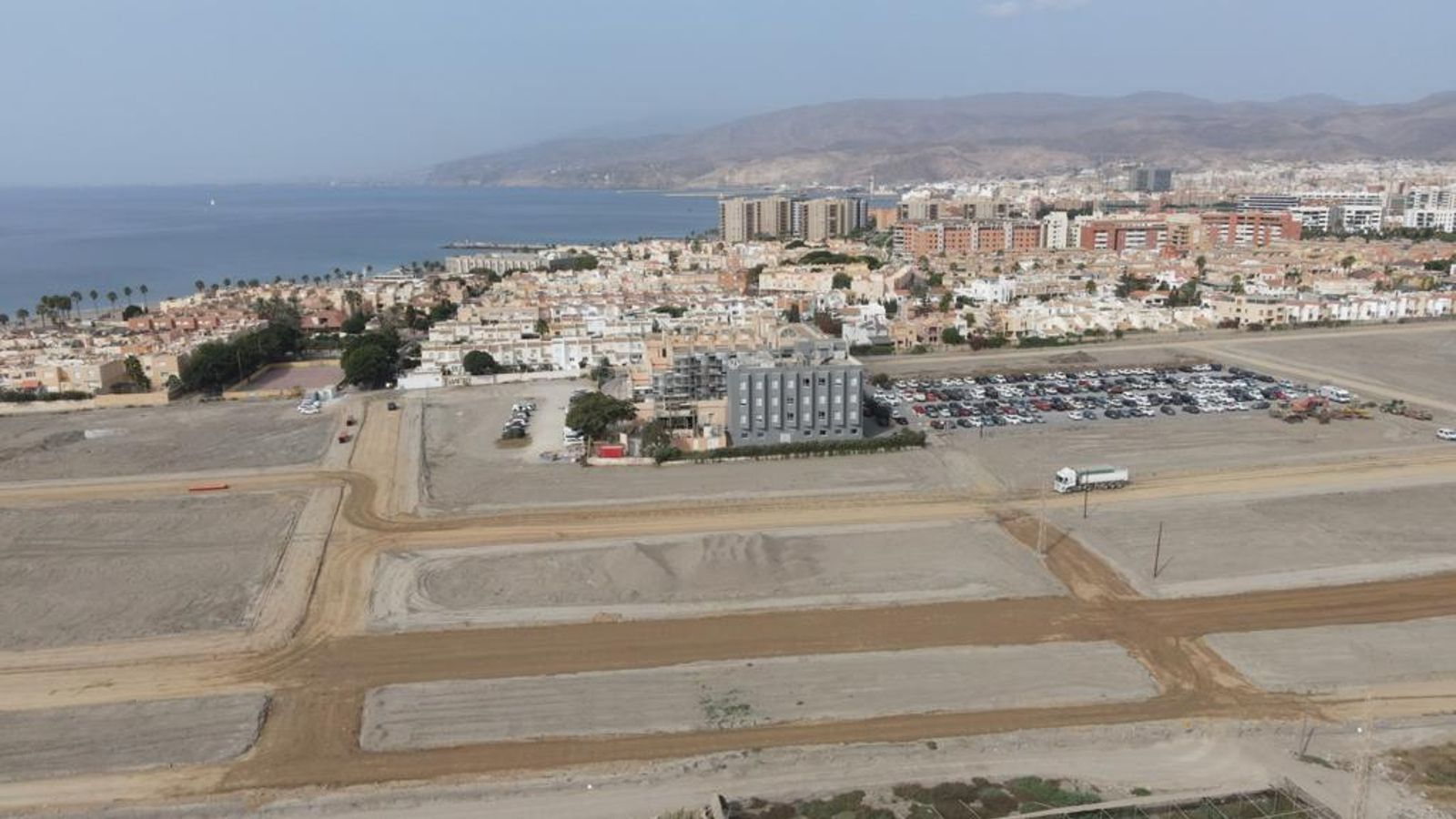 Otra perspectiva que da idea de la envergadura de la actuación