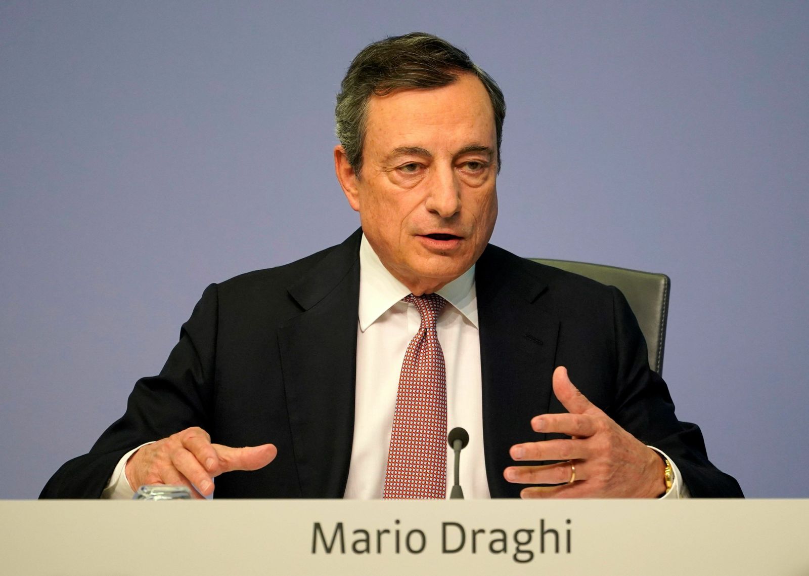 Mario Draghi.