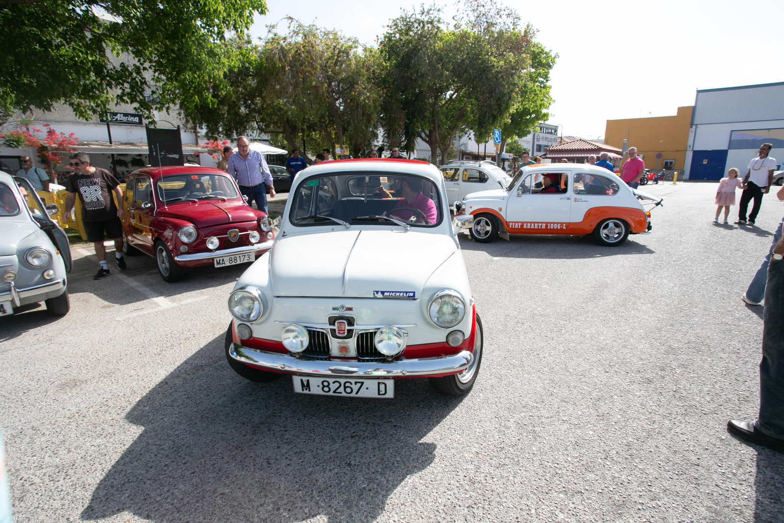 Fotos de la concentración de Seat 600 en Palmones