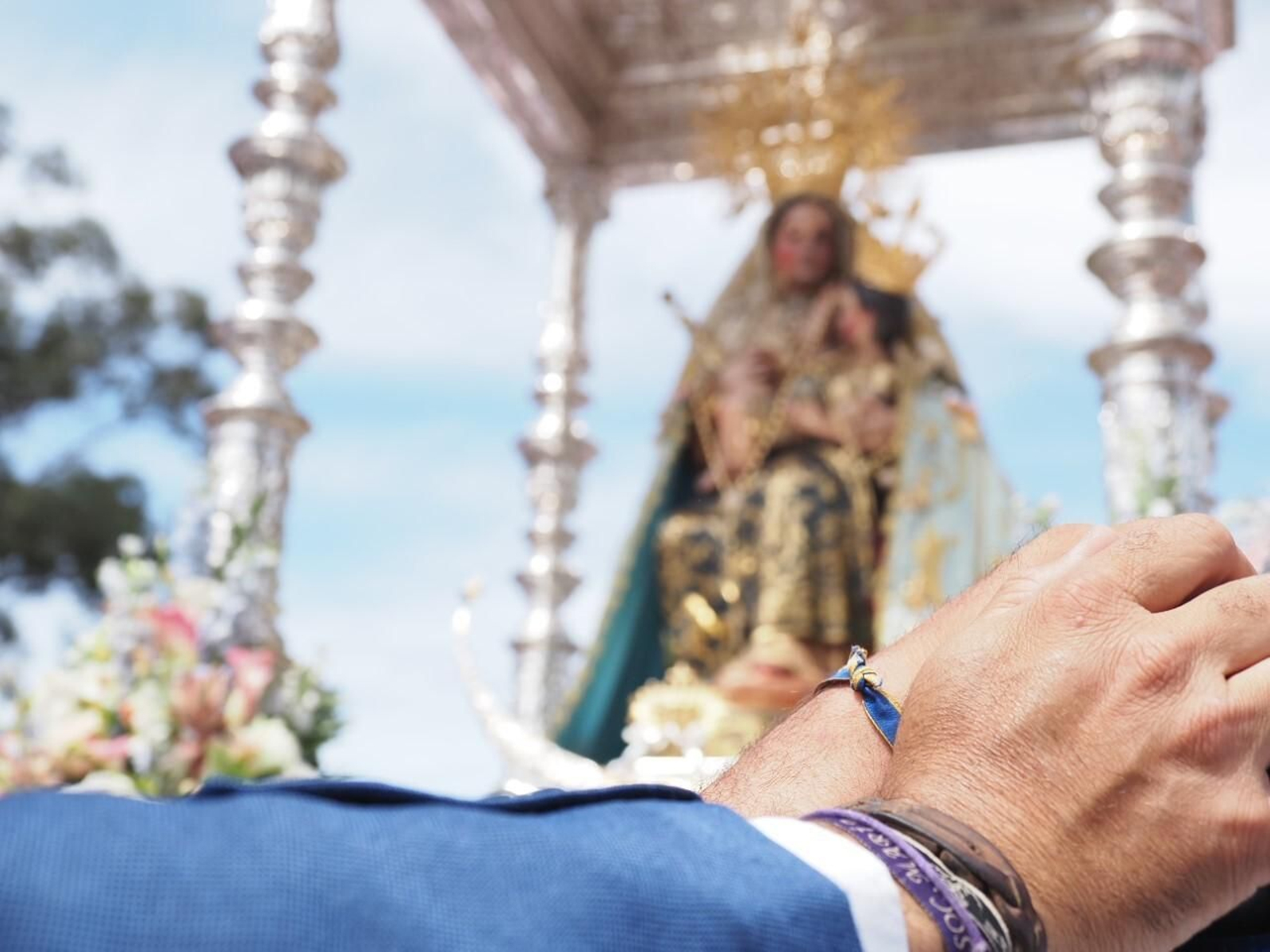 Romería de la Virgen de la Peña 2023 en la Puebla de Guzmán, en imágenes