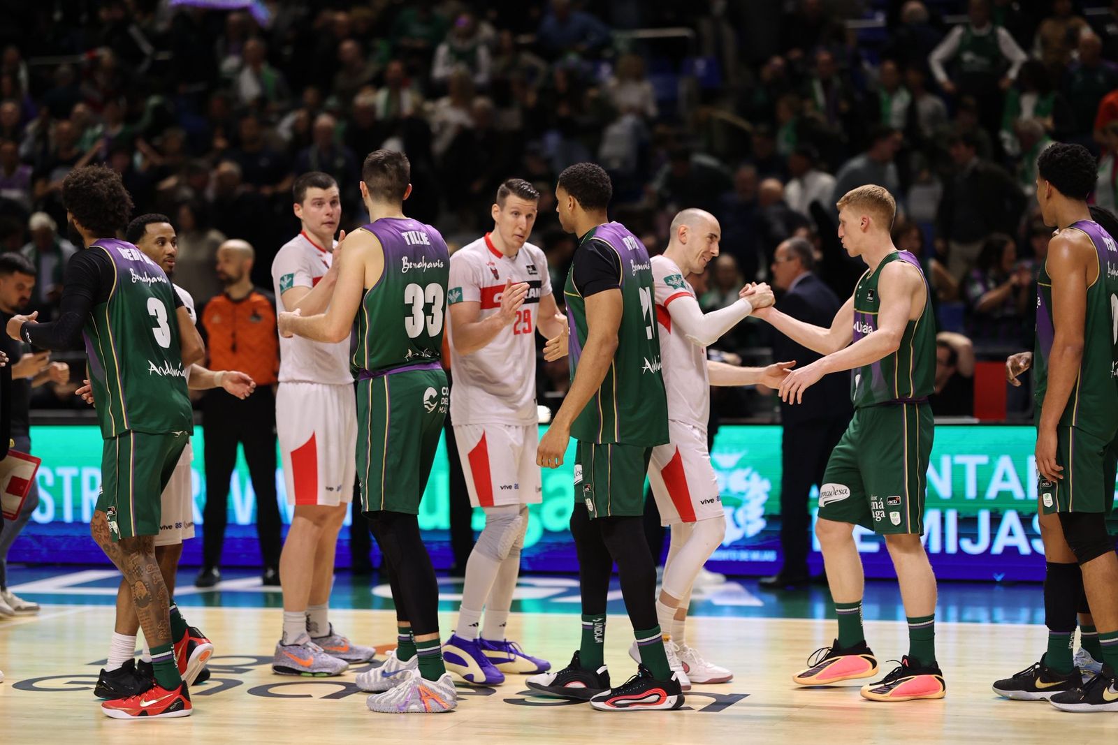 El Unicaja-Covirán Granada, en fotos