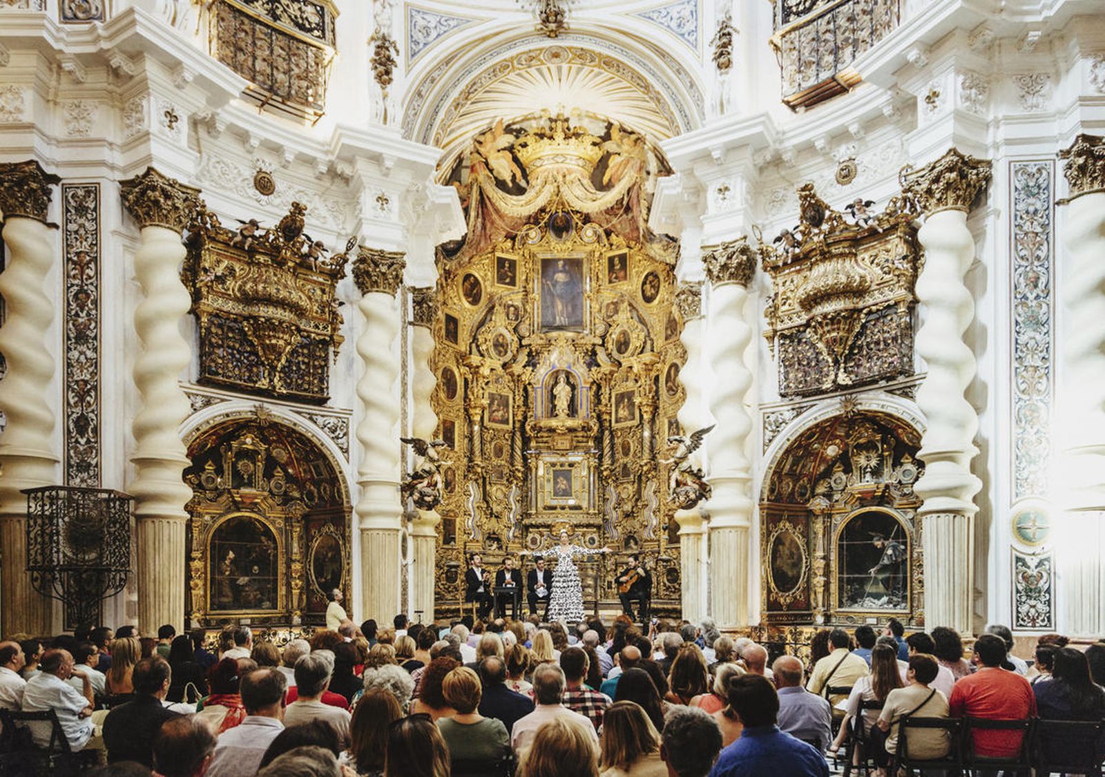 La iglesia de San Luis de los Franceses.