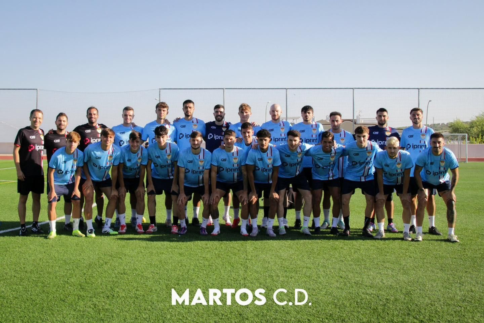 Plantilla del Martos CD en la temporada 2025-2026.