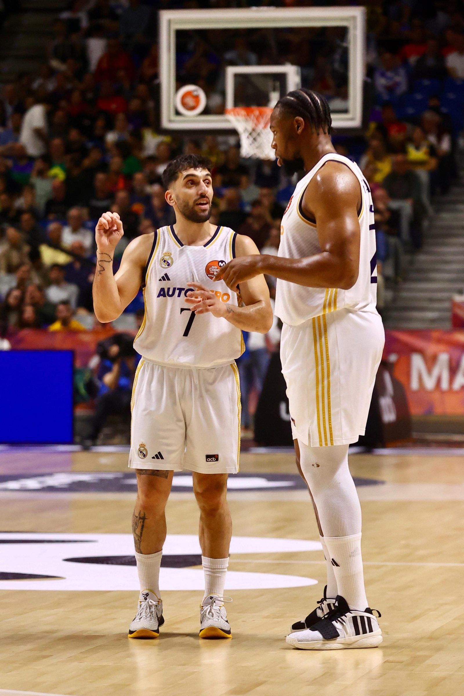 El Real Madrid - Valencia Basket de Copa del Rey, en fotos