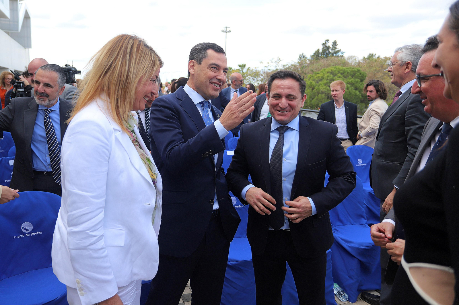 Imágenes del acto de inauguración del inicio de actividad de la Ciudad del Marisco