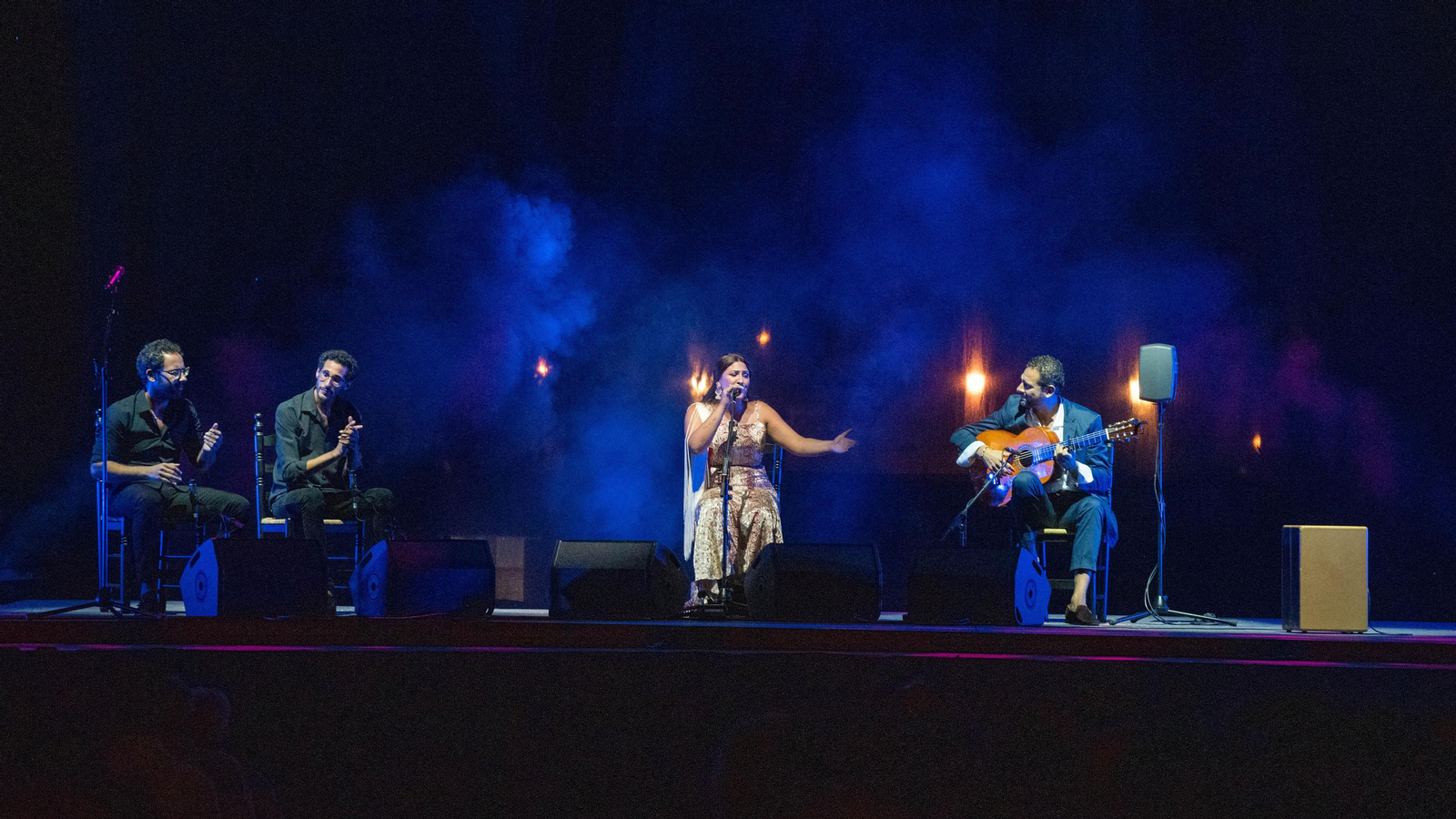 Fotos del recital flamenco en el Encuentro Internacional de Guitarra Paco de Lucía