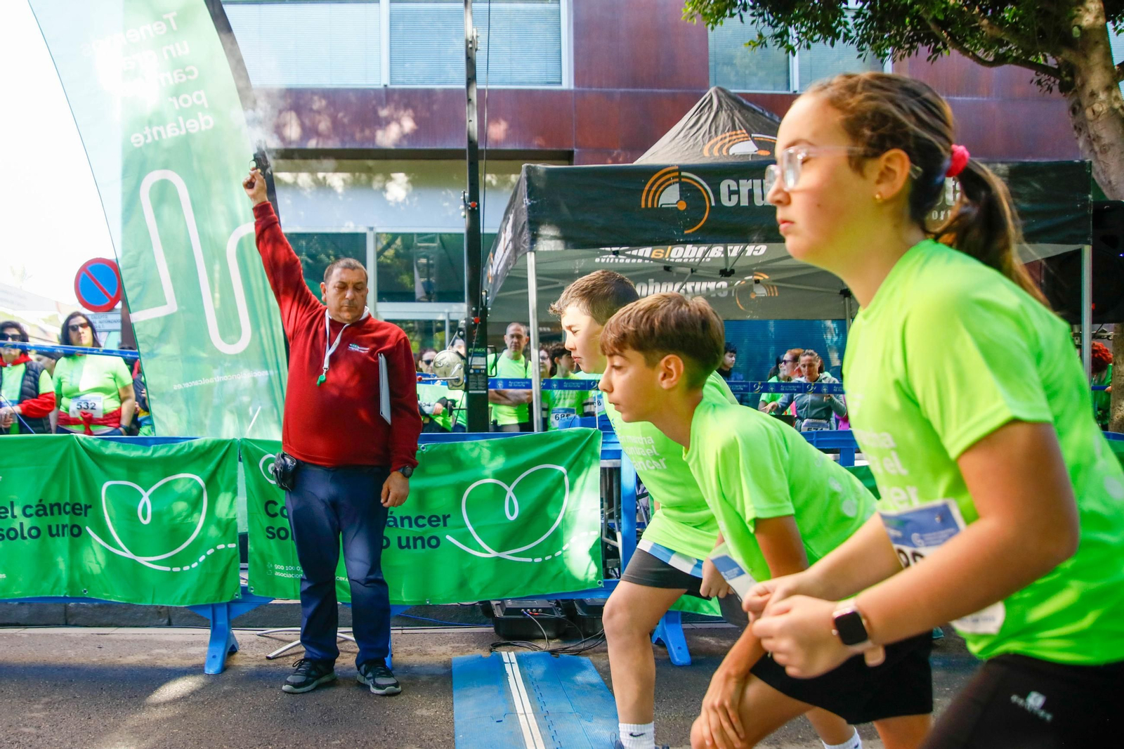Imágenes de la Carrera contra el Cáncer de Almería