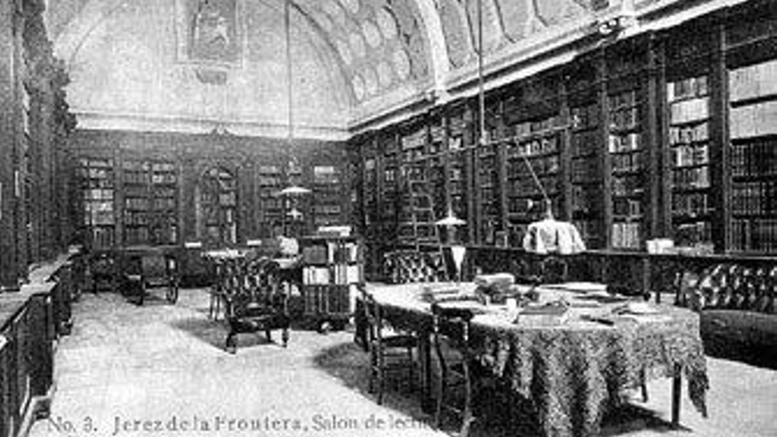 Biblioteca de Jerez, una imagen de archivo.
