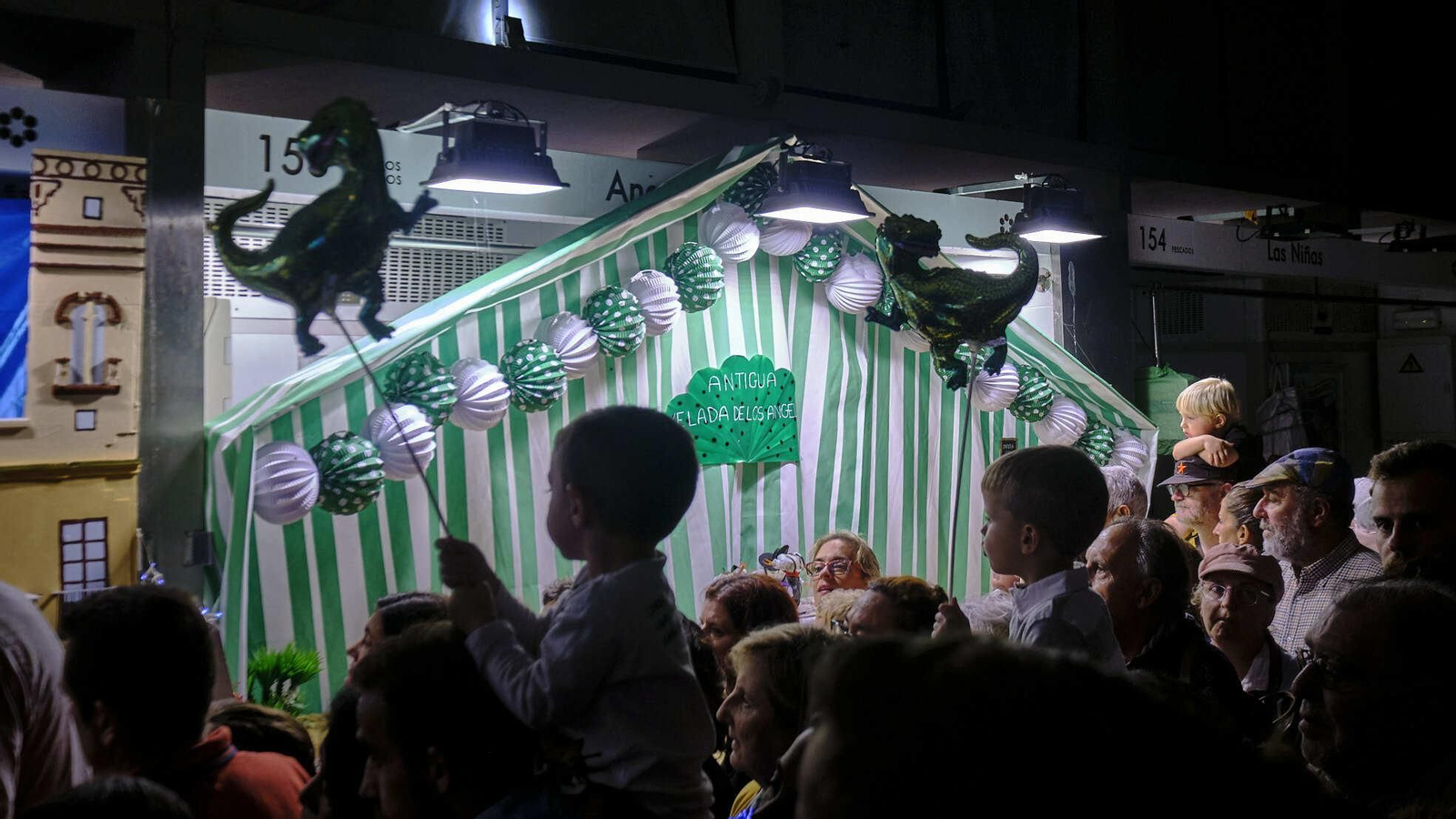 Fiesta en los mercados.