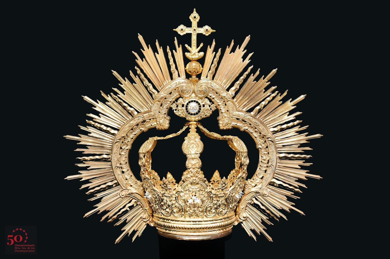 La nueva corona para la Virgen de los Desamparados