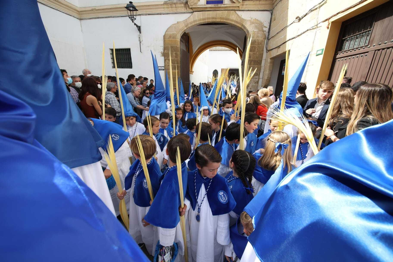 La 'pavera' de la hermandad de la Estrella. La 'pavera' de la hermandad de la Estrella.