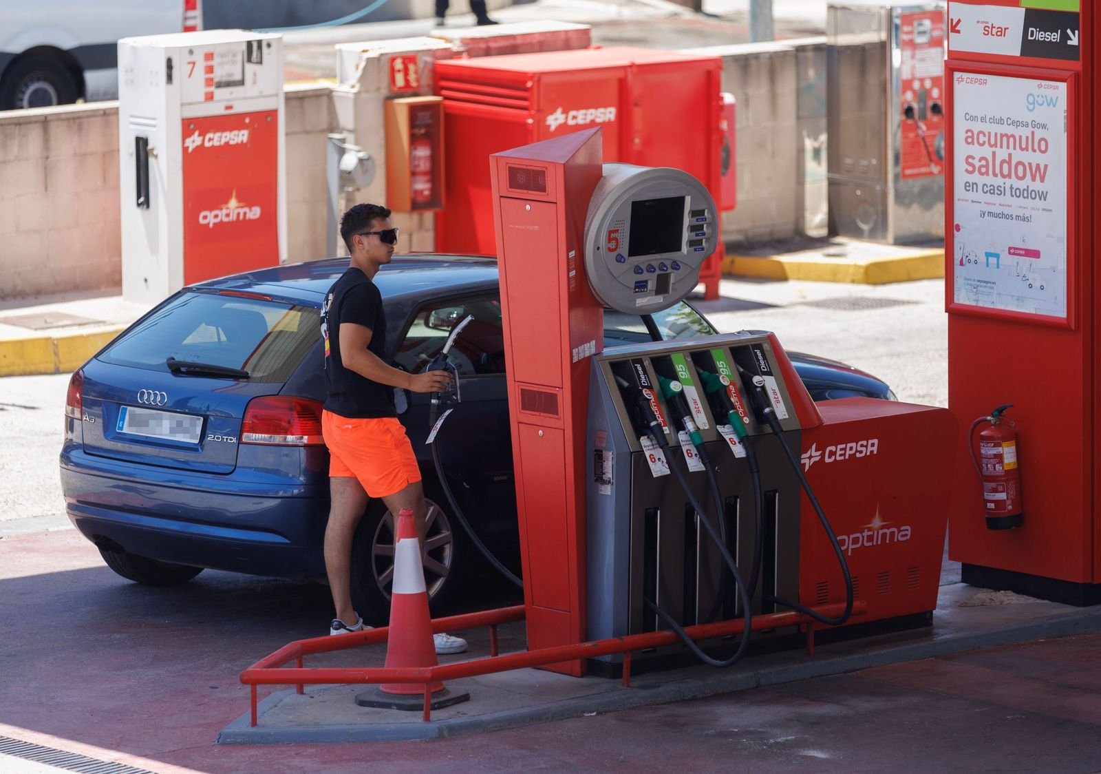 El diésel y la gasolina inauguran un 2024 con subida de precios