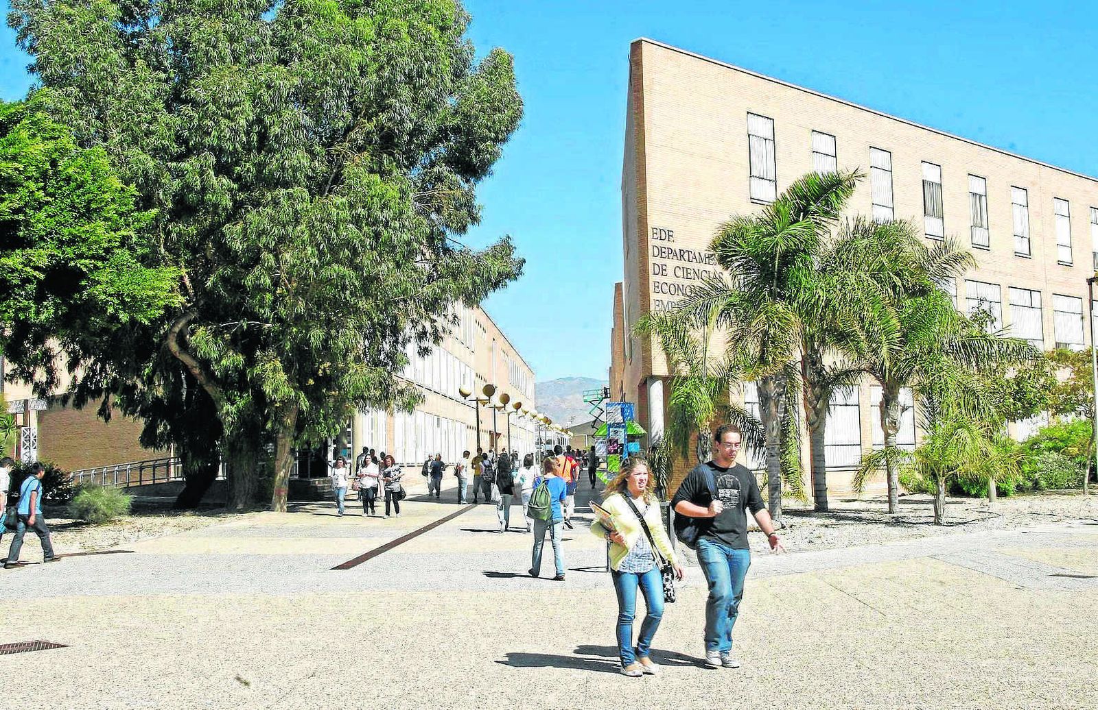 Campus universitario de Almería, en la barriada de La Cañada.