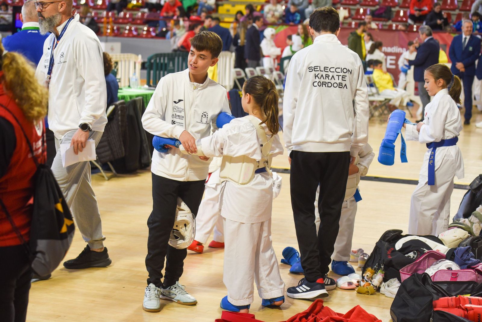 Las fotos del vibrante Campeonato de Andalucía de kárate infantil de Córdoba