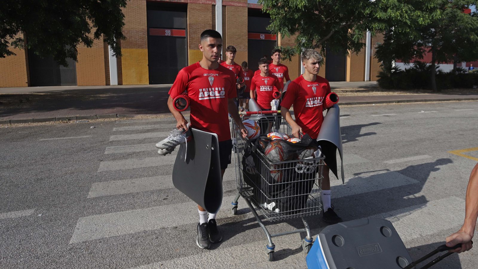 Fotos del primer entrenamiento del Algeciras CF