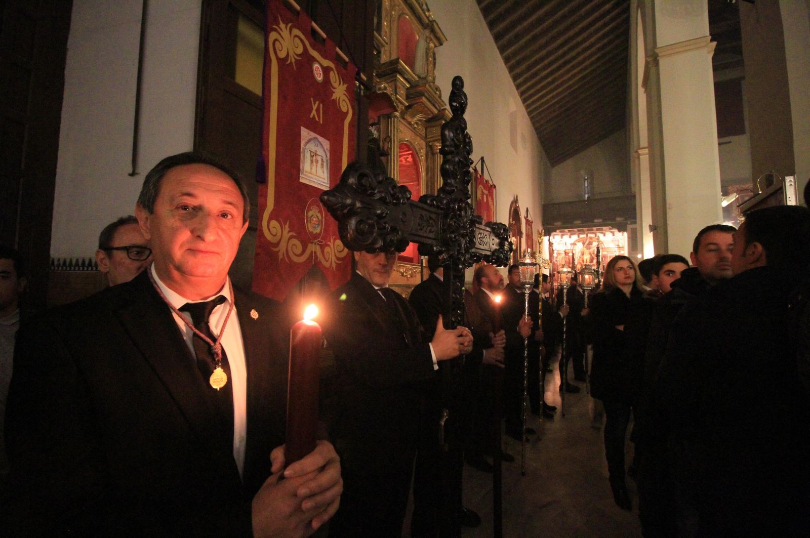 Imágenes del Vía Crucis Oficial de la Semana Santa presidido por el Señor de Pasión
