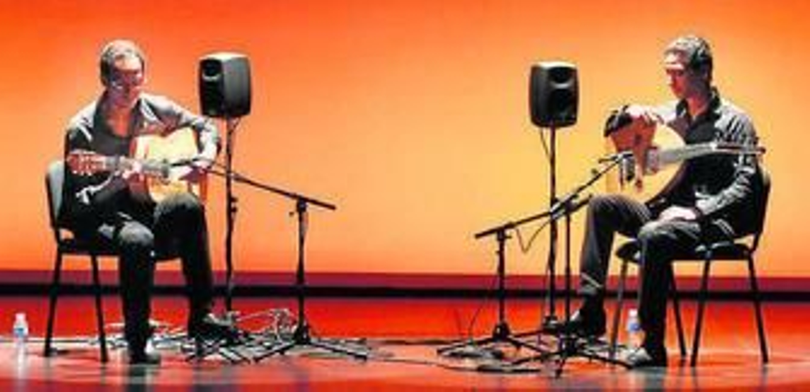 Los dos músicos, en el Teatro Góngora.