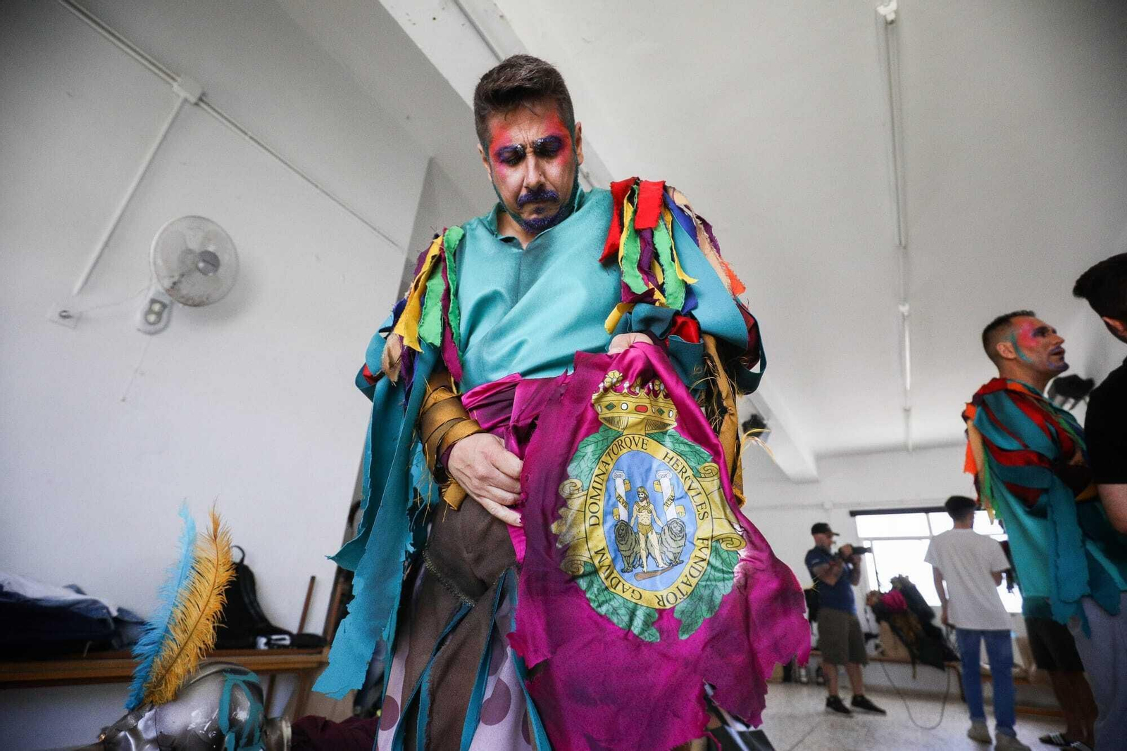 Ambiente en camerinos