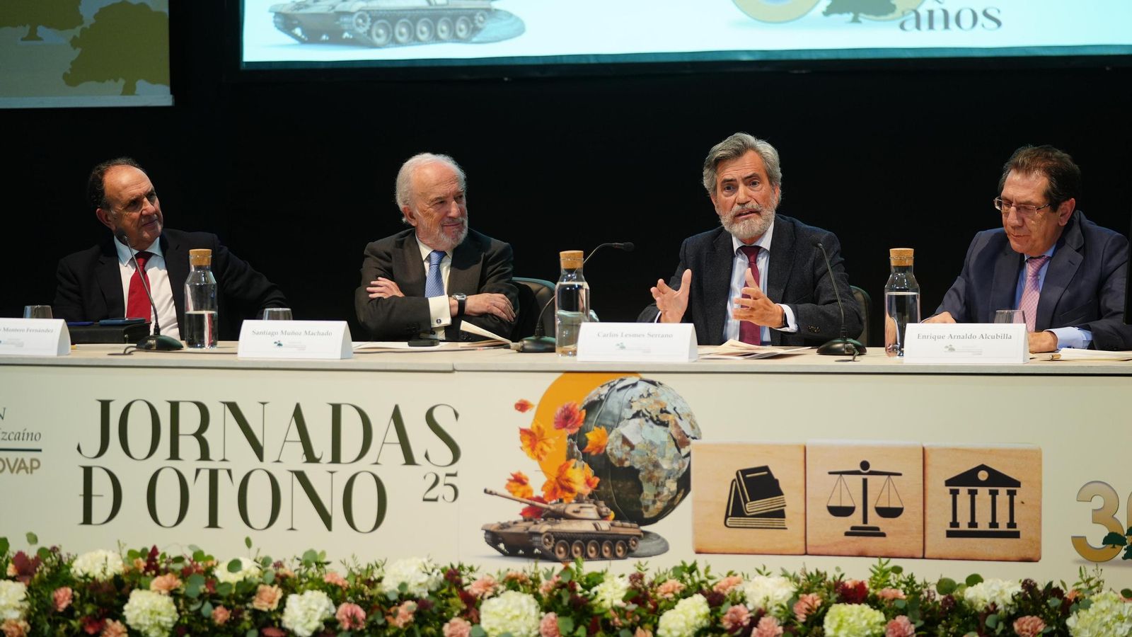 Mesa de los ponentes en la clausura de la cita celebrada en Pozoblanco.