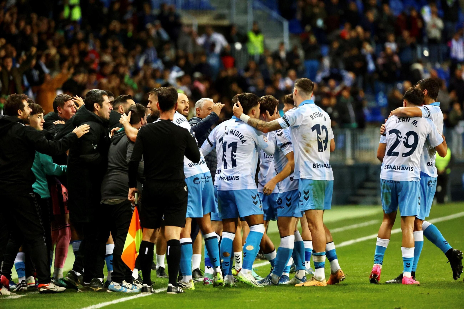 El paso de Sergio Pellicer por el Málaga CF, en fotos