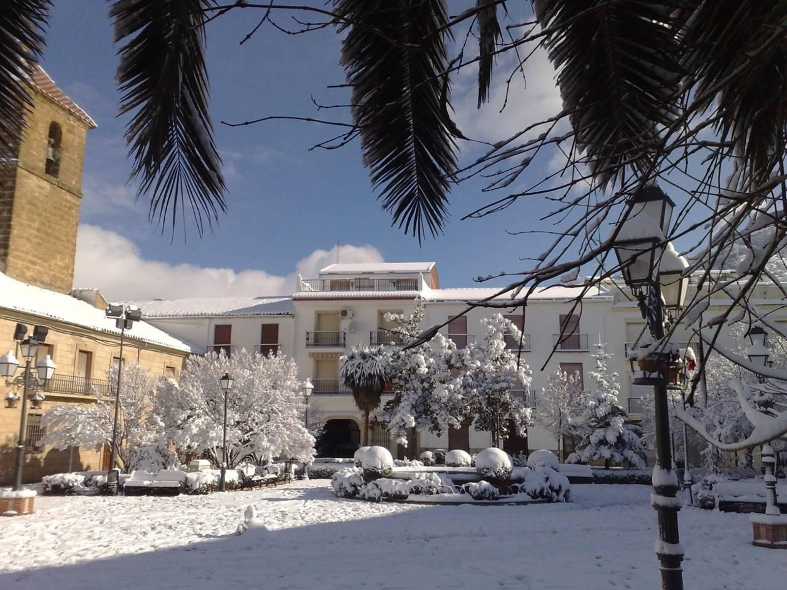 Cada invierno, los copos caen en Valdepeñas. Cada invierno, los copos caen en Valdepeñas.