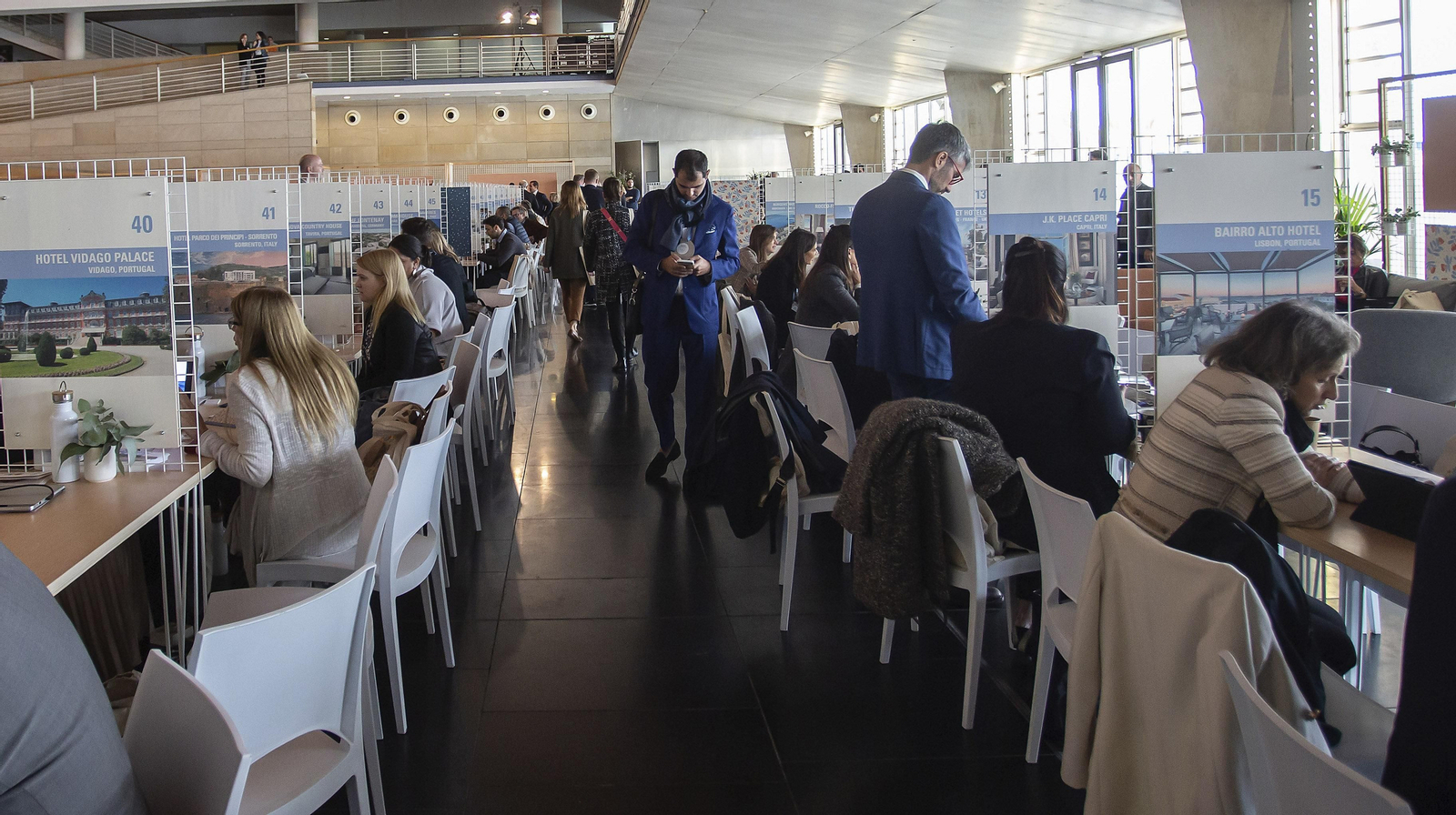 Feria celebrada en 2019 sobre el turismo de lujo en el Pabellón de la Navegación.