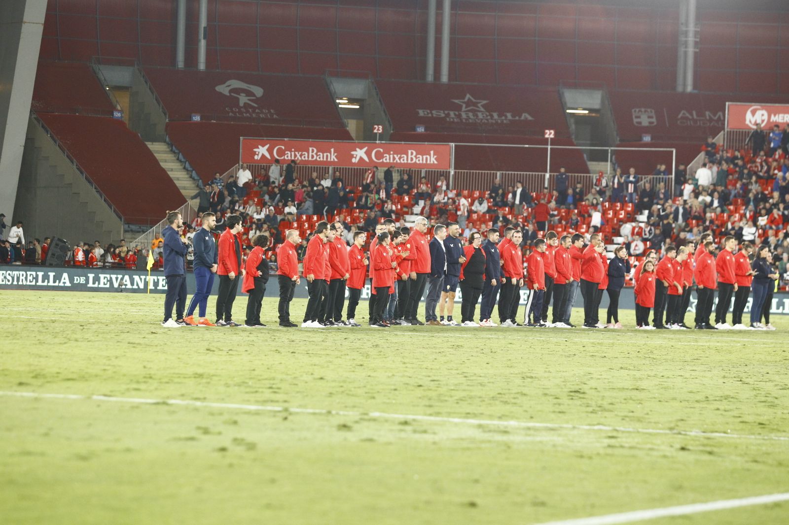 Imágenes del partido de fútbol U.D. Almería-Getafe C.F.