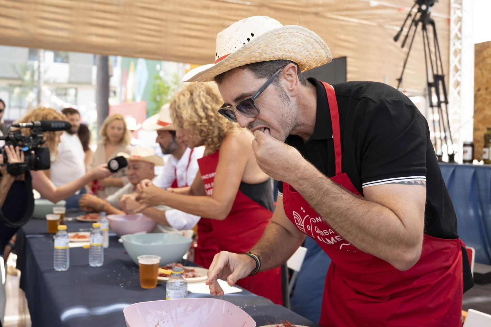 En imágenes: el I Concurso de Gamba Roja de la Feria de Almería