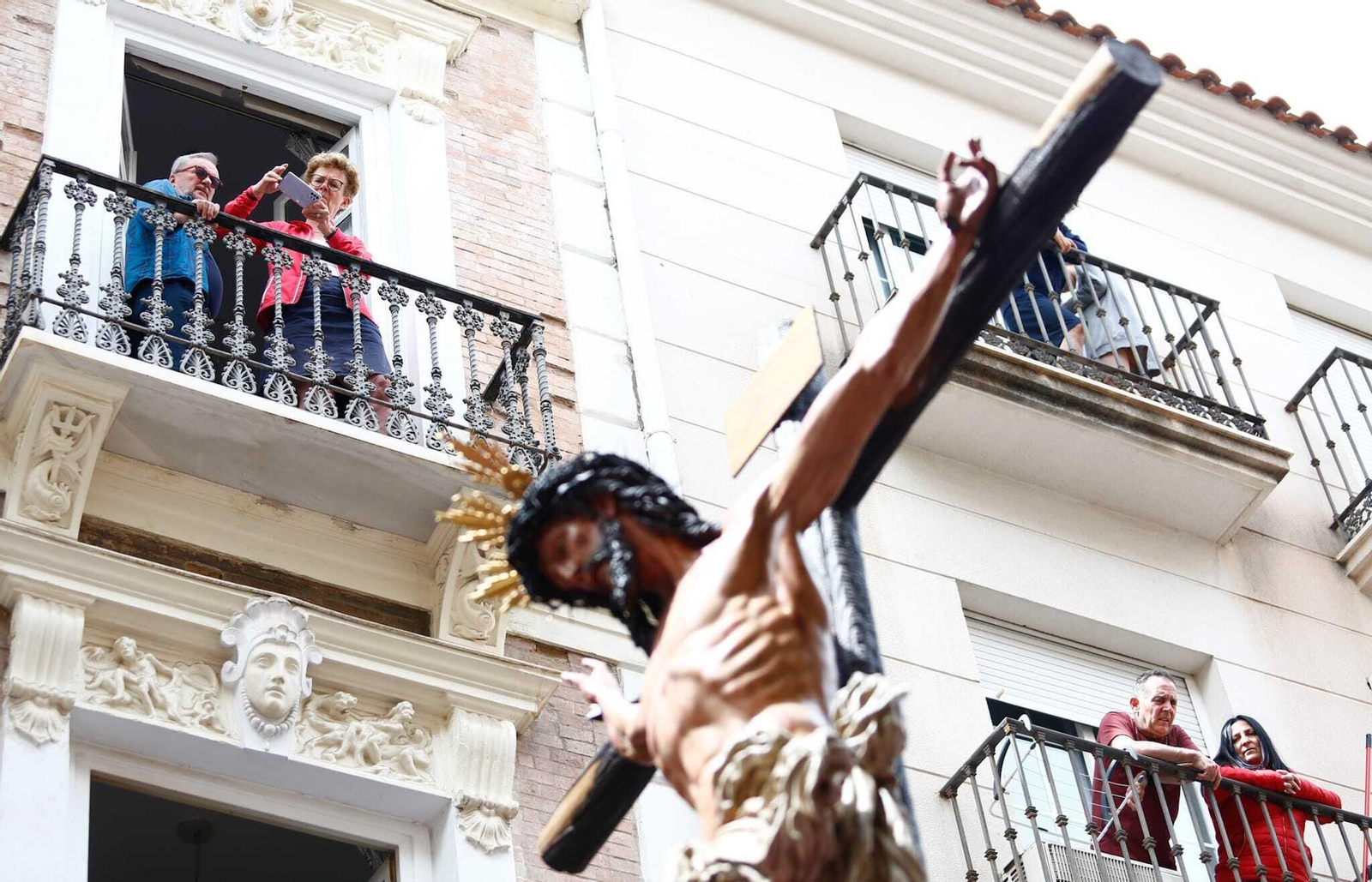 Las fotos de Crucifixión, en el Lunes Santo de Málaga