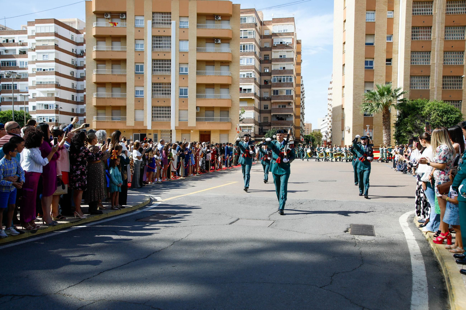 Los actos de la Guardia Civil en honor a la Virgen del Pilar, en imágenes