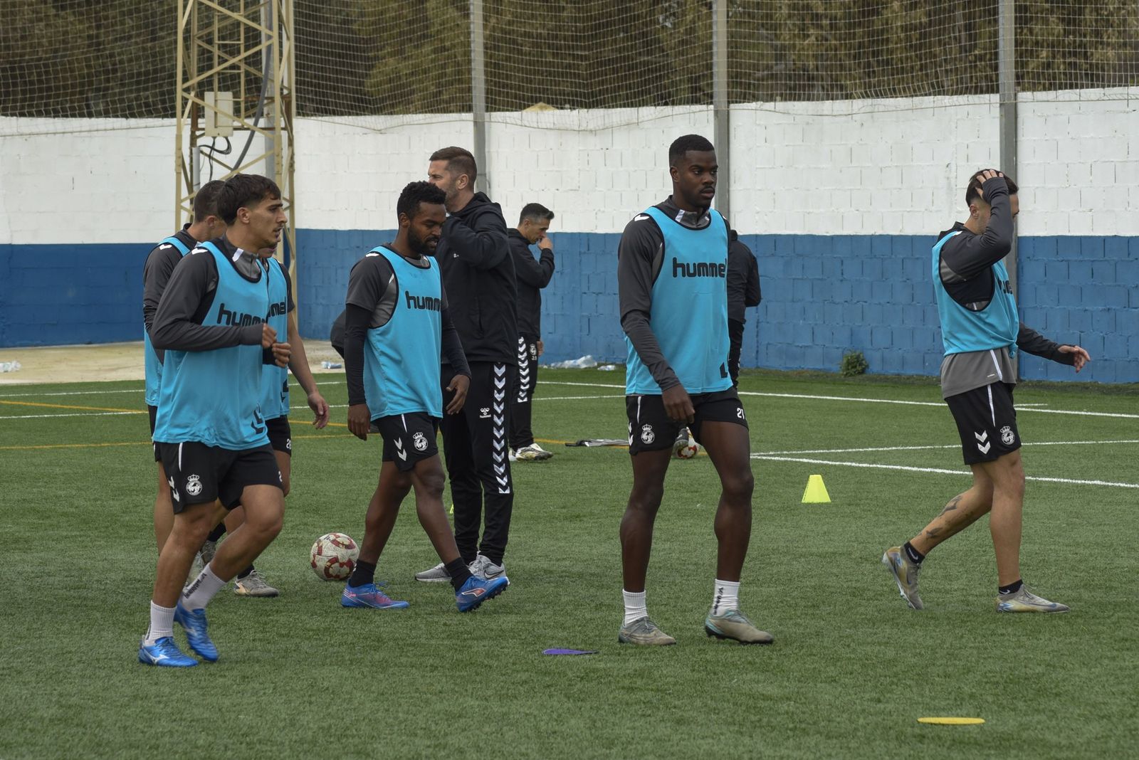 Las fotos del primer entrenamiento de la Balona tras el parón de Navidad