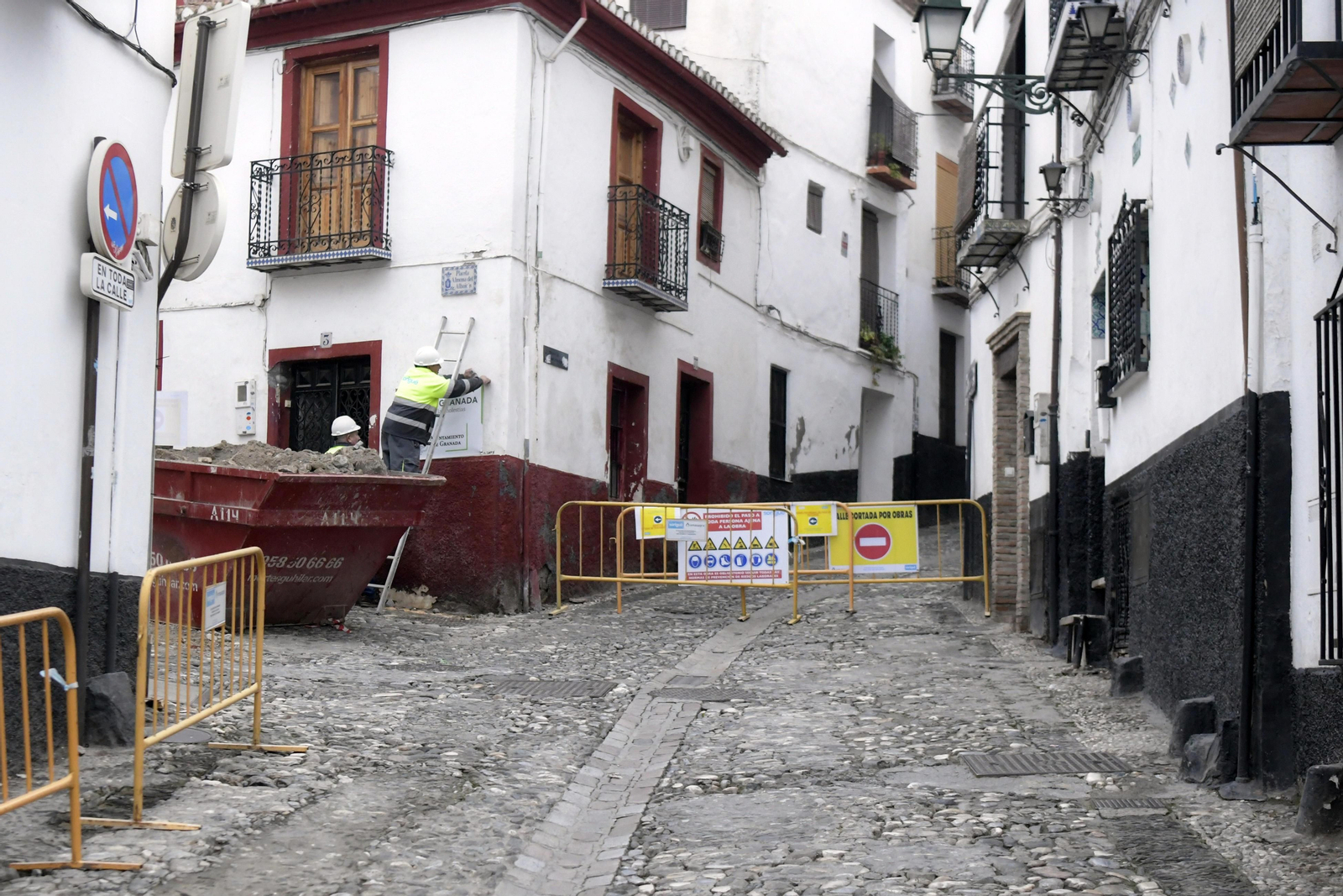 De la Cuesta Alhacaba a San Nicolás, obras en imágenes