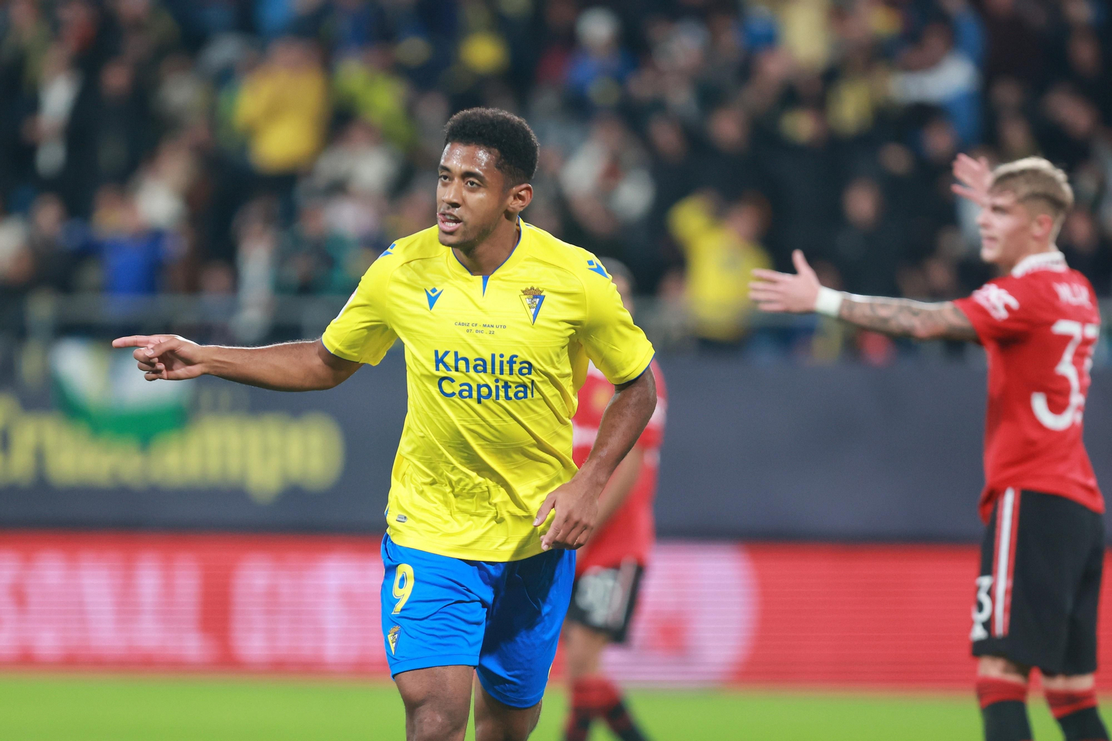 Las imágenes del Cádiz CF-Manchester United