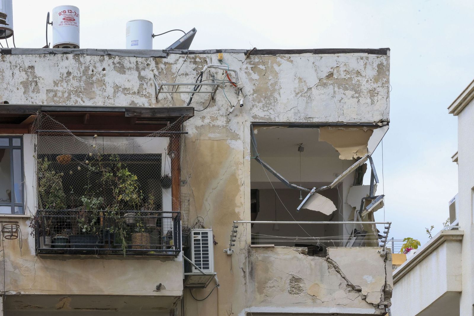 Galería gráfica: Entre el dolor, los israelíes víctimas de Irán defienden una "guerra justificada"