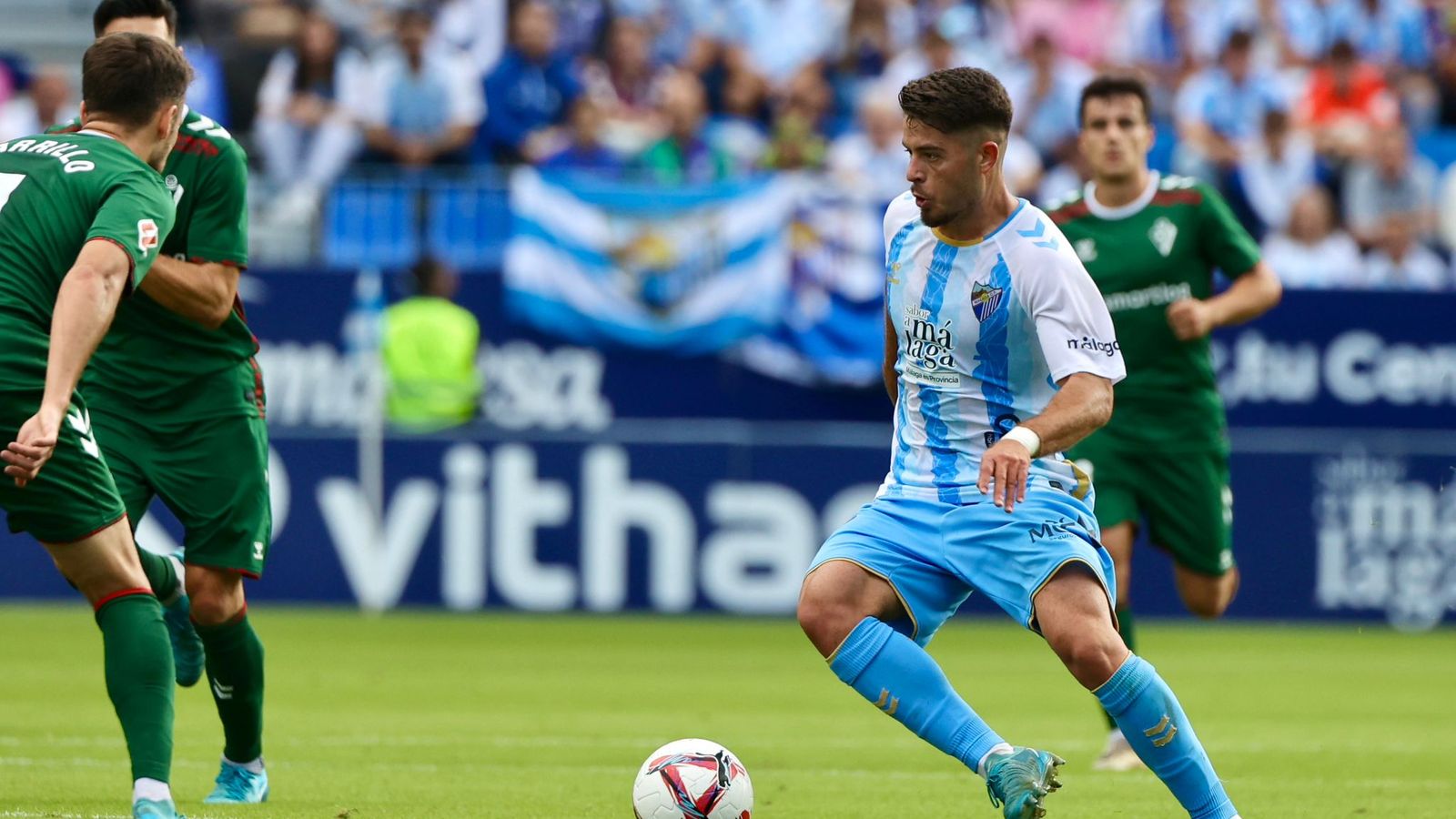 El Málaga CF - Eibar, en fotos