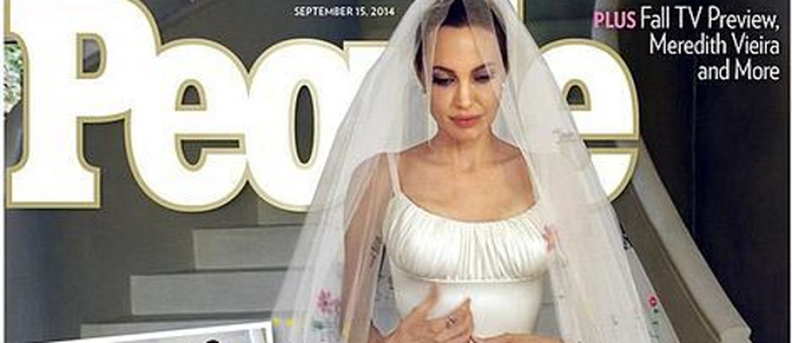 Portada de la revista People con la exclusiva de la boda.