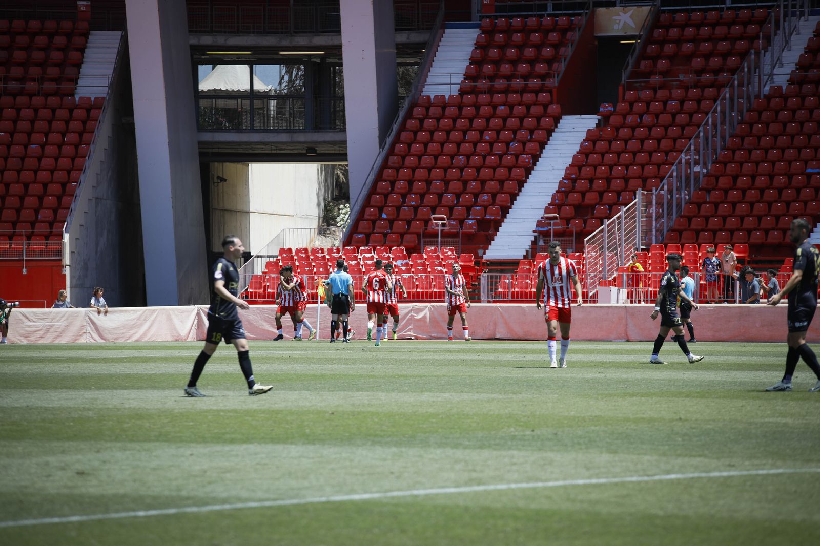 Imágenes del partido entre el Almería B y el Real Jaén