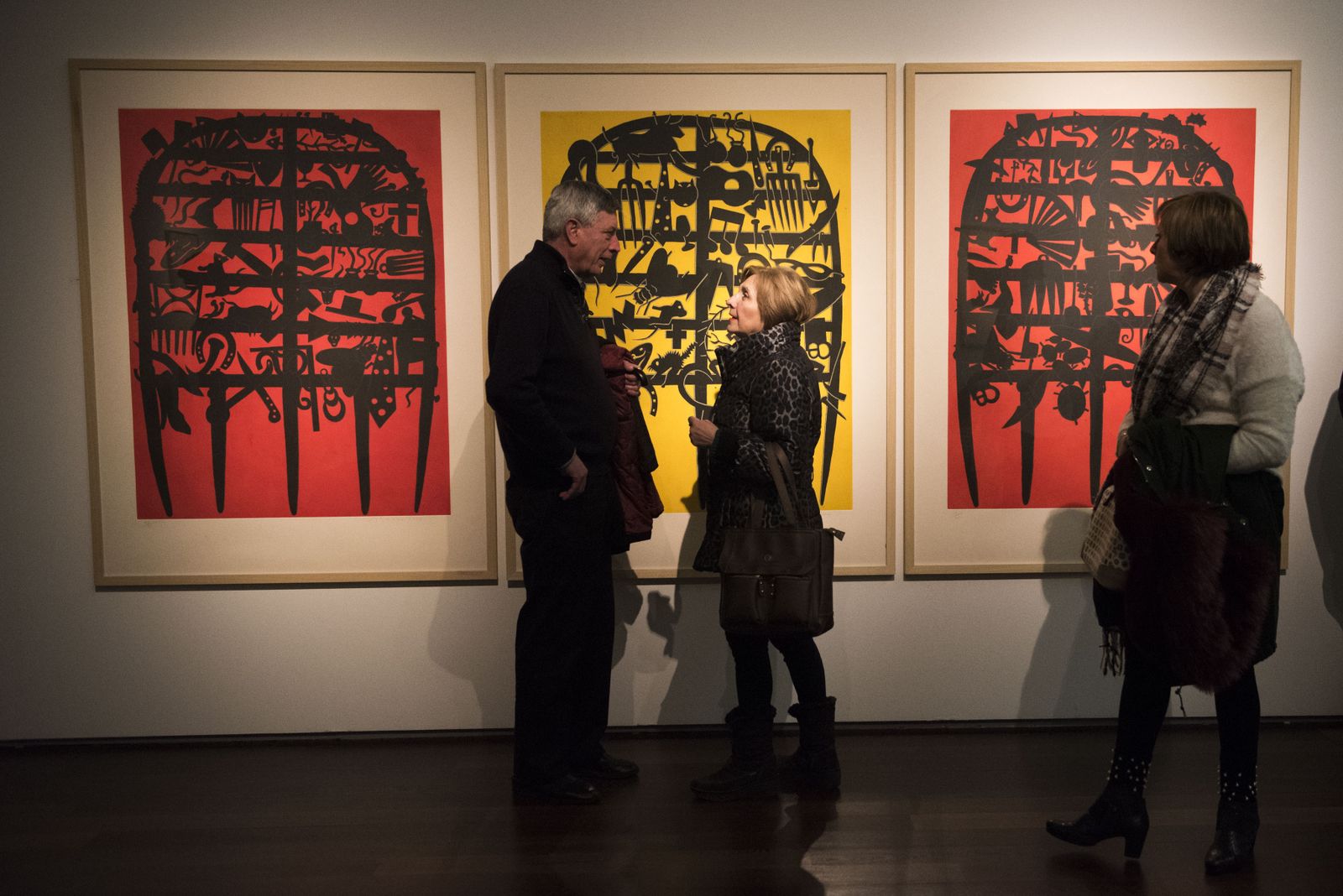 La muestra, además de contener las ilustraciones del libro, es una panorámica de la visión del autor de Andalucía.