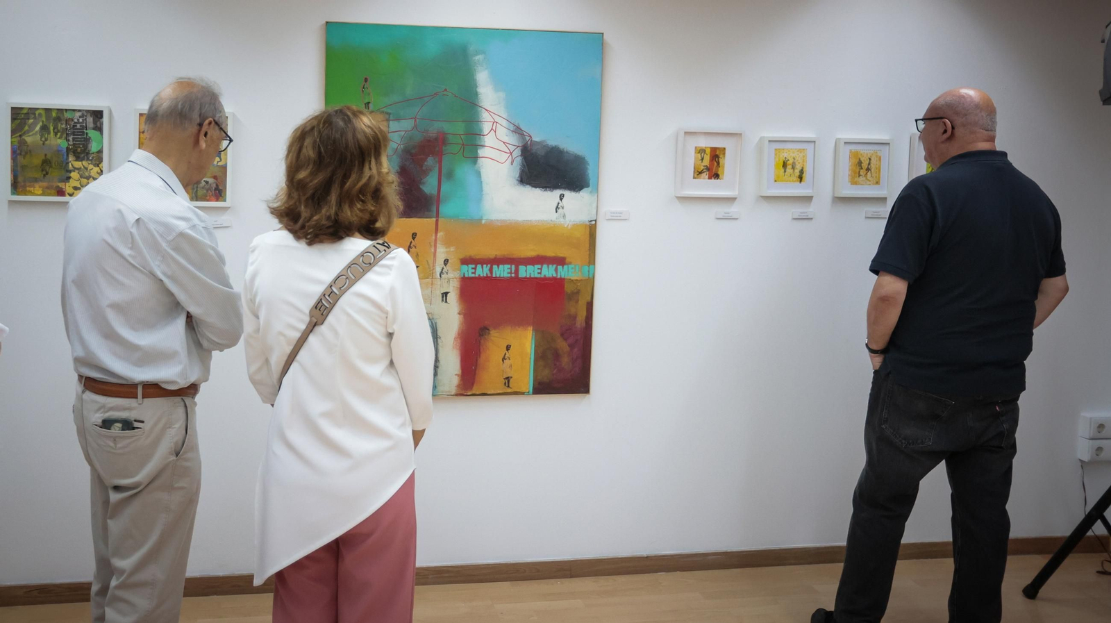 Jesús  Rosa inaugura su nueva exposición 'Pareidolias' en ArteaDiario