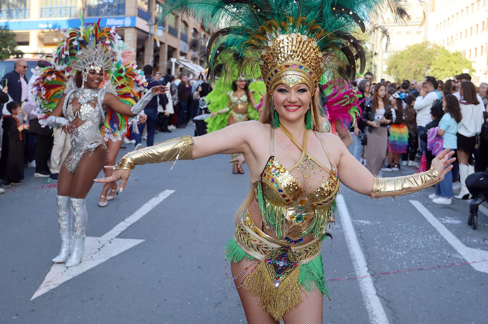Imágenes de la cabalgata del Carnaval Colombino 2024